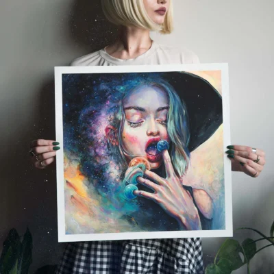 Black Hole in The Milky Way - Signed, Large