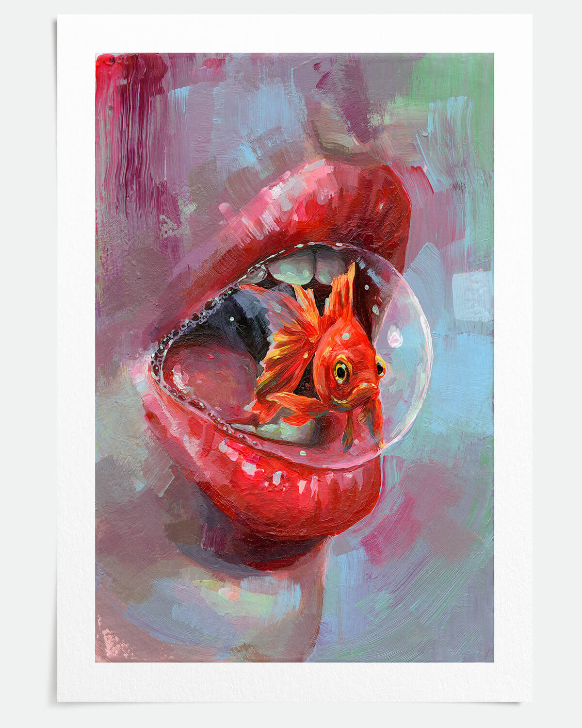 Inner Fish - Art Paper, Small 8x12"
