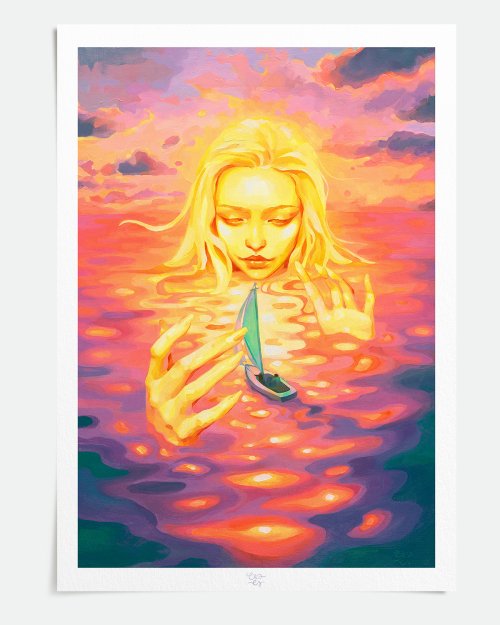 A fairy of illusions print