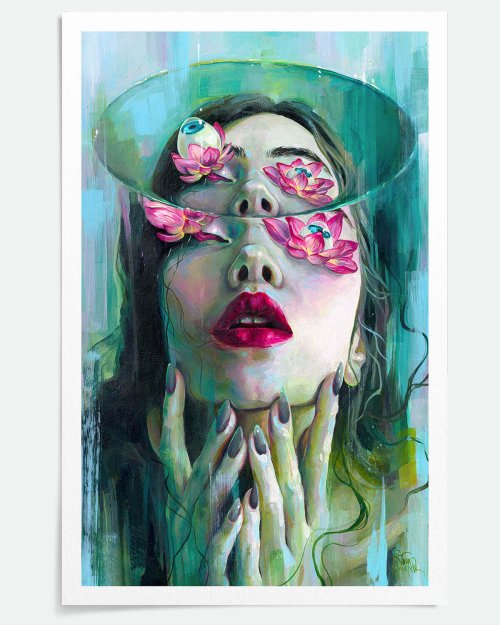 Refraction of the Spotless Mind print